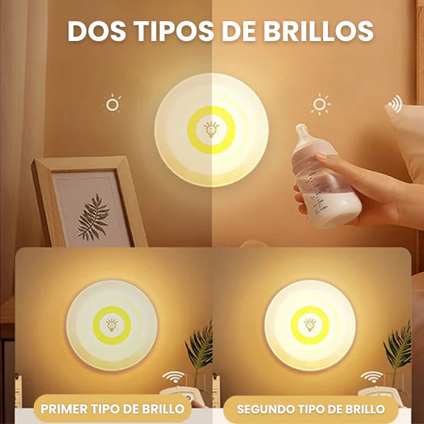 KIT POWER LIGHT: 3 luces de LED con control remoto 💡